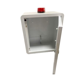 Kotak Penyimpanan <span class=keywords><strong>Defibrillator</strong></span> Jantung Superluck untuk Pertolongan Pertama, Dilengkapi Alarm, Cocok untuk Luar Ruangan - Product Image 2