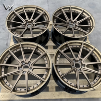 Nuevas Llantas de Aleación de Aluminio Forjado de 2 Piezas, Diseño Cóncavo en Y, Color Bronce Gunmetal, de 18-22 Pulgadas, Ajuste Universal para SUVs, 3 Años de Garantía