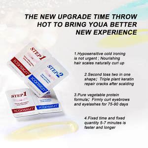 Formule protéinée légumes purs Lashlift Sachet adoucir fixer les sourcils et les cheveux sans dommage maintenir longtemps - Product Image 3