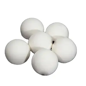 China good quality Microcrystalline wear resistant alumina ball stone/Al2O3 ball