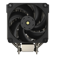 COOLSERVER CS-AM5-4UR26 6 caloducs en cuivre et aluminium, refroidissement par air pour processeur AM5, radiateur pour boîtier d'ordinateur, TDP 220W, roulement à billes PWM