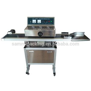 Cheap Price <span class=keywords><strong>Flor</strong></span> Type Automatic Aluminium Foil Bottle Sealing Machine - Product Image 4