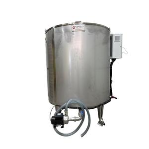 Mélangeur de liquides chauffé Kandemir 3000L, réservoir à double paroi, contrôle par thermostat, pour usage alimentaire, cosmétique et industriel - Product Image 1