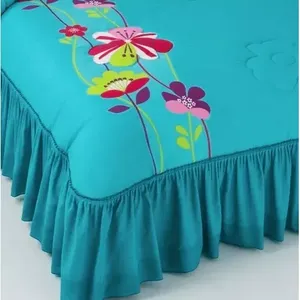 Set Copripiumino Brix con 2 Cuscini Doppi, Motivo Floreale, Materiale in Cotone, Misura Matrimoniale, Per Tutte le Stagioni, Biancheria da Letto - Product Image 4