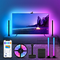 Nanxin TV Light Bar Immersion TV Led rétro-éclairage avec caméra Compatible avec Alexa Google Assistant