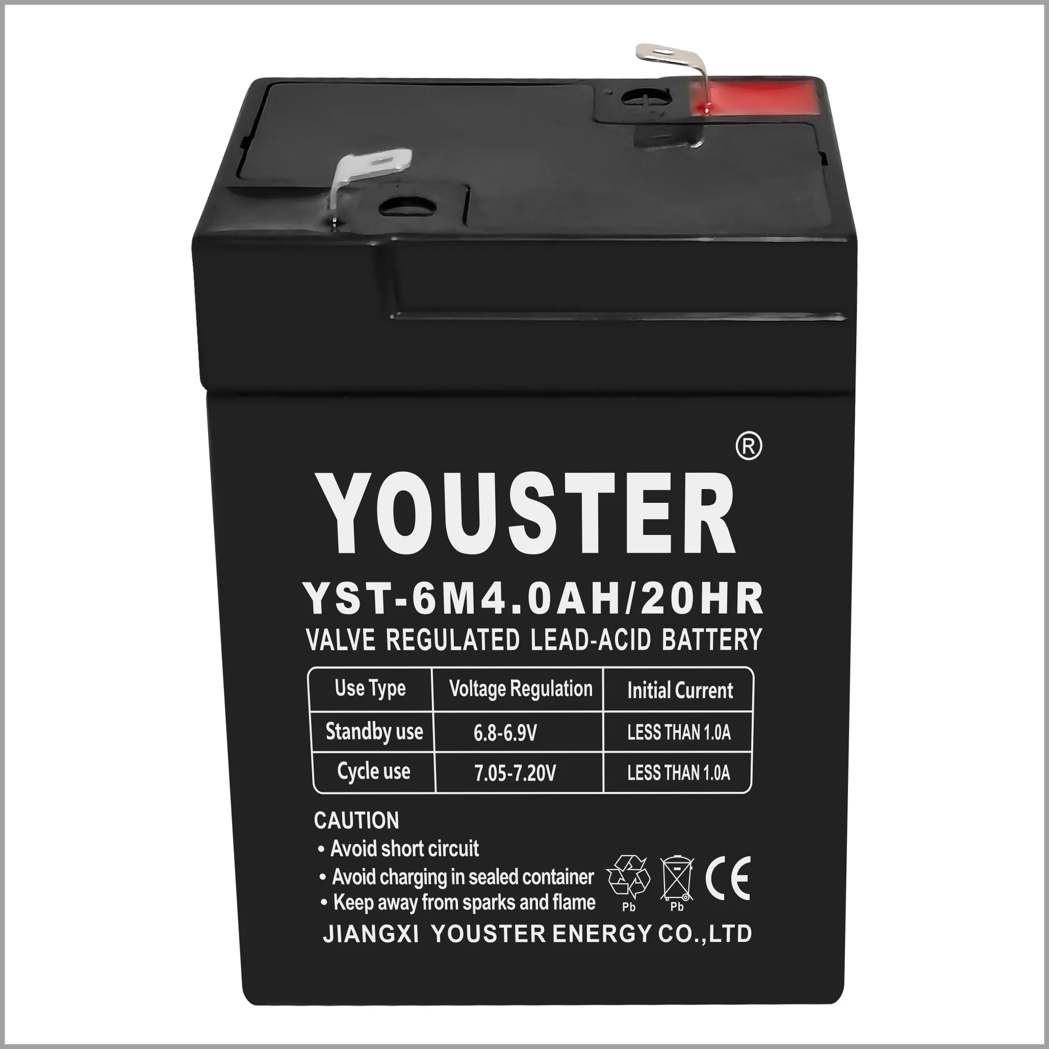 Fournisseur de batterie YOUSTER batterie rechargeable personnalisée 6v 4ah 20hr pour balance électrique