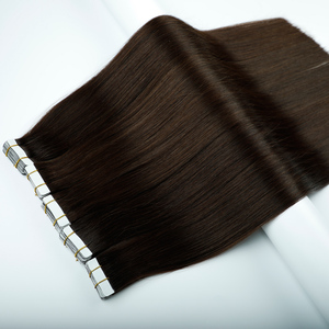 Venta al por mayor 100% de cabello humano ruso de longitud completa extensiones de cabello humano de doble trama salón - Product Image 5