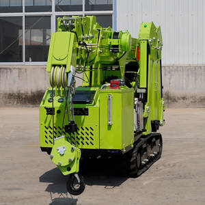 เครนยกแมงมุมเครนตีนตะขาบอุปกรณ์ยกขนาดกะทัดรัดแบบพกพาเครนยกแมงมุมสำหรับก่อสร้าง - Product Image 4