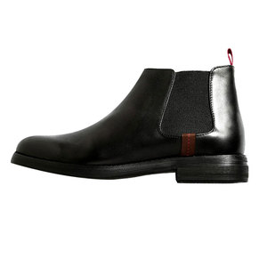 Cuero de vaca de moda madura zapatos de hombres zapatos de moda zapatos de cuero <span class=keywords><strong>real</strong></span> zapatos de la altura del tobillo bota zapato - Product Image 3
