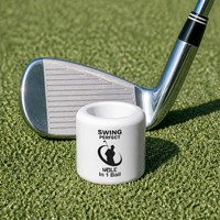 SwingPerfect Golf HoleInOne Ball Hollow Cylindrical Limited-Flight Golf Practice Ball 21g 40Y Max Full Swing Exercise Golf Ball