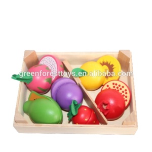 Jouets éducatifs pour enfants, caisse en bois pour les légumes et les fruits, jeux de nourriture de bonne qualité, 100 pièces - Product Image 2