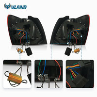 Feux arrière LED VLAND Factory style Audi Q2 pour VW Polo Vivo Mk5 6R 6C 2009 2010 2011 2012 2013 2014 2015 2017