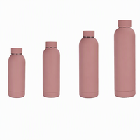Botol Vakum Stainless Steel Mulut Kecil Kapasitas Besar Botol Air Olahraga Termos Portabel Outdoor Dapat Dikustomisasi