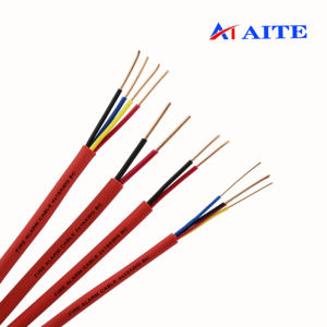 화재 경보 케이블 FPLR 2C X14 AWG 솔리드 BC 케이블 내화 PVC 절연 PVC 자켓 UL 상장 - Product Image 2