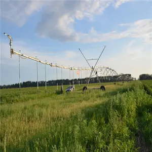 2024 Yulin Center Pivot Irrigation System For Sale With Solar Energy Low Cost for Farm Irrigation System