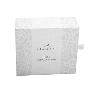 Tùy chỉnh in logo sang trọng tông giấy cứng nhắc kéo ra hộp trượt ngăn kéo hộp quà tặng bao bì với chèn - Product Image 3