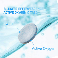 Smilefind Produits d'hygiène buccale polyvalents Retainer Nettoyant sain Effervescent Dissoudre les taches Oem Aligner Tablette nettoyante
