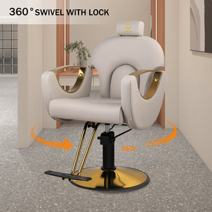 Fauteuil de Barbier Rotatif Professionnel avec Pompe Hydraulique Robuste de Haute Qualité, Fauteuil Inclinable pour Salon de Coiffure et Esthétique – Vente en Gros - Product Image 2