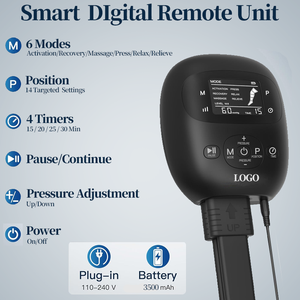 Alat Fisioterapi Pompa DVT Kompresi Udara Sepatu Pemulihan Mesin Pijat Kaki dan Tungkai untuk Sirkulasi dan Relaksasi - Product Image 4