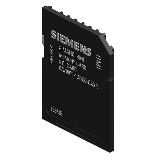 In Stock Siemens SIMATIC HMI MMC Memory Card 128 MB High Quality Best Price 6AV6671-1CB00-0AX2 for PLC PAC Dedicated Controllers