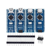 Carte de développement compatible pour Nano V3.0 ATMEGA328P, version améliorée, pré-soudée et partiellement populeuse