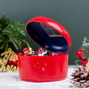 Vente en gros de boîtes à musique personnalisées en résine pour ornements de maison boîte à musique de Noël pour enfants - Product Image 5