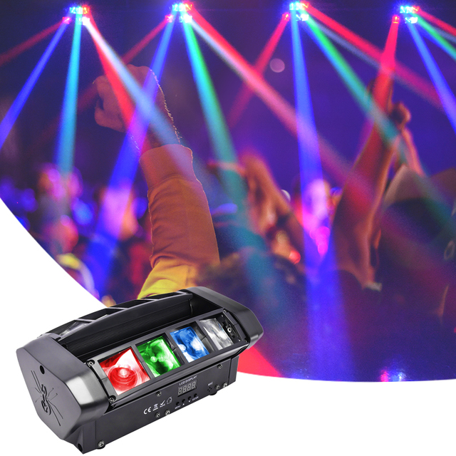 Mini Spider Led Lights Dj,RGBW Moving Head Light 8 Spider, High Quality Mini Led Moving Head 8pcs 3w Rgbw 4in1 Spider Light