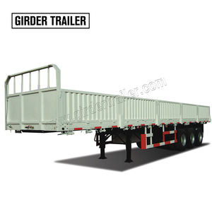 Remolque de Carga de 3 <span class=keywords><strong>Ejes</strong></span> Fabricado en China, con Capacidad de Más de 30 Toneladas, Remolque de Camión con Paredes Laterales <span class=keywords><strong>para</strong></span> Países de Asia Central - Product Image 6