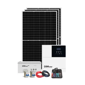 2kw güneş enerjisi montaj sistemi ev buzdolabı için bilgisayar tv fan ve ışık