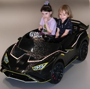 Auto Elettrica per Bambini <span class=keywords><strong>Lamborghini</strong></span> con Licenza Ufficiale, Due Posti, 24V, con Telecomando per Genitori - Product Image 6
