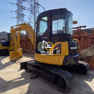Excavatrice sur chenilles d'occasion d'origine japonaise KOMATSU PC50MR 5 tonnes modèle 2020, moteur et pompe en stock, prix bas, vente chaude - Product Image 2