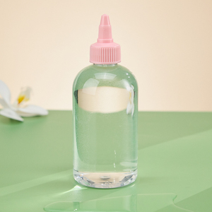 Rõ Ràng Pet Bóp Chai 250Ml Với 24Mm Cổ Màu Hồng Màu <span class=keywords><strong>Twist</strong></span> <span class=keywords><strong>Off</strong></span> Nắp Vòng Hình Dạng <span class=keywords><strong>Container</strong></span> Cho Sản Phẩm Làm Sạch - Product Image 6