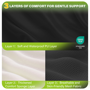 Cinturón de Soporte para Torso de Silla de Ruedas, Ligero y Duradero, Arnés de Seguridad Ajustable - Product Image 6