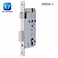 Corps de serrure à mortaise en acier durable, multi-verrous, pour porte d'entrée d'appartement résidentiel, taille personnalisée disponible