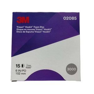 <span class=keywords><strong>3M</strong></span> Trizact-02085 pyramide disque éponge <span class=keywords><strong>papier</strong></span> de verre P3000 meulage de précision 6in/152mm pour le polissage de la peinture automobile - Product Image 6