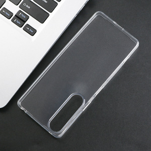 Cubierta trasera de teléfono móvil de diseño de TPU suave a prueba de golpes ultrafina para <span class=keywords><strong>Sony</strong></span> Xperia 5 1 IV II cubierta protectora transparente a prueba de golpes - Product Image 1