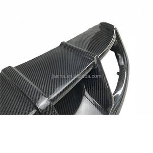 In Fibra di carbonio Paraurti Posteriore Lip Diffusore Spoiler Splitter Grembiuli Per <span class=keywords><strong>Audi</strong></span> <span class=keywords><strong>A4</strong></span> <span class=keywords><strong>Sline</strong></span> S4 B9 2017 2018 Car Styling - Product Image 6