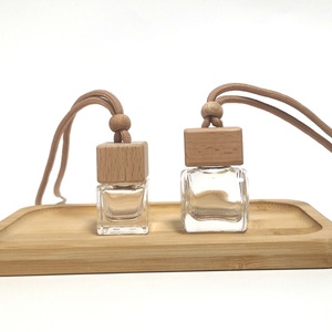 Empty Luxury Hanging Perfume Fragrance Oil Packaging Small Car Aroma <b>Diffuser</b> <b>Bottle</b> air Freshener Essential Oil Glass <b>Bottles</b> - Product Image 3