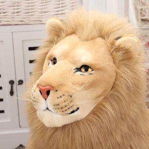Peluche <span class=keywords><strong>Lion</strong></span> Super Douce Simulée, Figurine du <span class=keywords><strong>Roi</strong></span> <span class=keywords><strong>Lion</strong></span>, Poupée Anti-Stress, Accessoire Photo, Décoration de Scène, Rembourrage Coton PP - Product Image 4