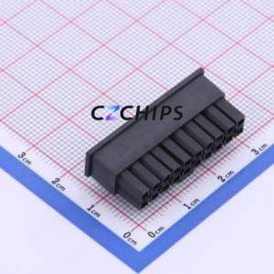 HC-MX3.0-2*10Y Housing (Wire-to-Board / Wire-to-Wire) P=3mm Connector 2x10P 3mm Micro-Fit (MX 3.0) 3mm - Product Image 2