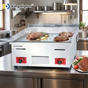 Plancha de <span class=keywords><strong>Gas</strong></span> Comercial de Hierro Fundido para Cocina Exterior, Barbacoa y Pescado - Product Image 1