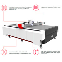 Cortador de cama plana Plotter de cartón Precio bajo Vevor Máquina de papel de vinilo Herramientas de corte Tamaño personalizado 11Kw
