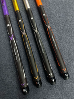 Tongkat Biliar Premium Little Monster BK Serat Karbon dengan Ujung 12.9mm, Tongkat Pool Cue, Taco De Billar Fibra De Carbono untuk Biliar