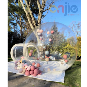 Tienda familiar inflable para eventos <span class=keywords><strong>3x3</strong></span>, carpa <span class=keywords><strong>de</strong></span> burbujas inflable grande blanca emergente a la venta - Product Image 4