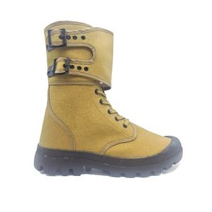 أحذية رجالية مخصصة بلون الرمال الترابية، أحذية صحراوية من القماش، أحذية رينجر - Product Image 1