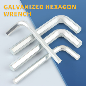 Clés <span class=keywords><strong>Allen</strong></span> hexagonales en acier au carbone de type L personnalisées, tailles métriques standard pour la réparation industrielle - Product Image 3