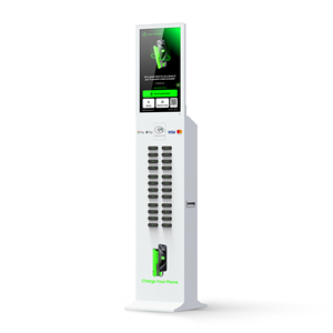 Estación de Carga Compartida de 24 Ranuras con Pantalla Táctil, POS Integrado, Carga de Teléfonos, <span class=keywords><strong>Alquiler</strong></span> Automático, Certificación CE/FCC, Ignífuga - Product Image 6