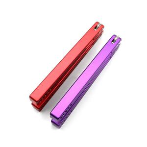 New Design 6061 Aluminum <strong>Trainer</strong> <strong>Butterfly</strong> Practice Tool Fingertips Dance OEM Balisong Pocket <strong>Knife</strong> - Product Image 2