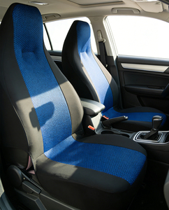 Funda de Asiento de Coche de Cuero Personalizada, Ajustable, Transpirable, con Orificios Tejidos, Protector de Asiento Transpirable, Ajuste Preciso para la Mayoría de los Coches - Product Image 1