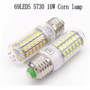جديد المنتج 5730SMD ثابت الحالي مصباح الذرة 85V-265V الصمام أضواء توفير الطاقة لمبة إضاءة E27 G9 E14 B22 E12 GU10